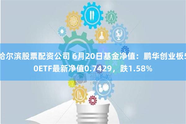 哈尔滨股票配资公司 6月20日基金净值：鹏华创业板50ETF最新净值0.7429，跌1.58%