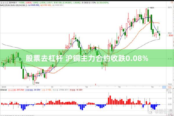 股票去杠杆 沪铜主力合约收跌0.08%