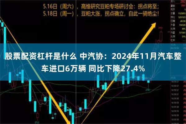 股票配资杠杆是什么 中汽协：2024年11月汽车整车进口6万辆 同比下降27.4%